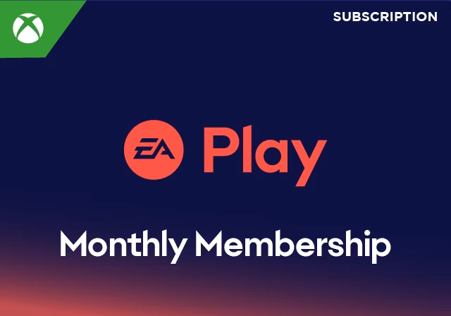 EA Play Subscription (Xbox) — carte cadeau
