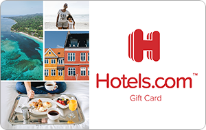 Hotels.com USA — carte cadeau