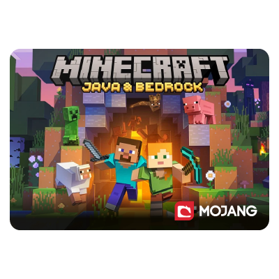Minecraft Java Deluxe Global — carte cadeau