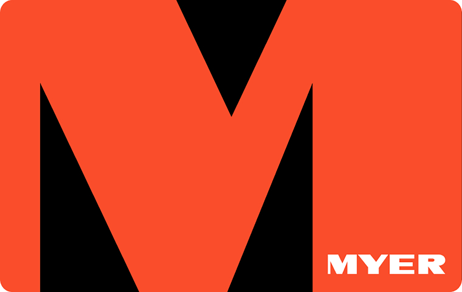 Myer Australia — carte cadeau