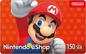 Nintendo Sweden — carte cadeau