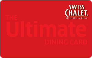 Swiss Chalet Canada — carte cadeau