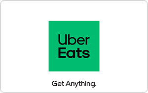Uber Eats Japan — carte cadeau