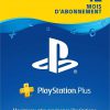 playstation plus 12 mois