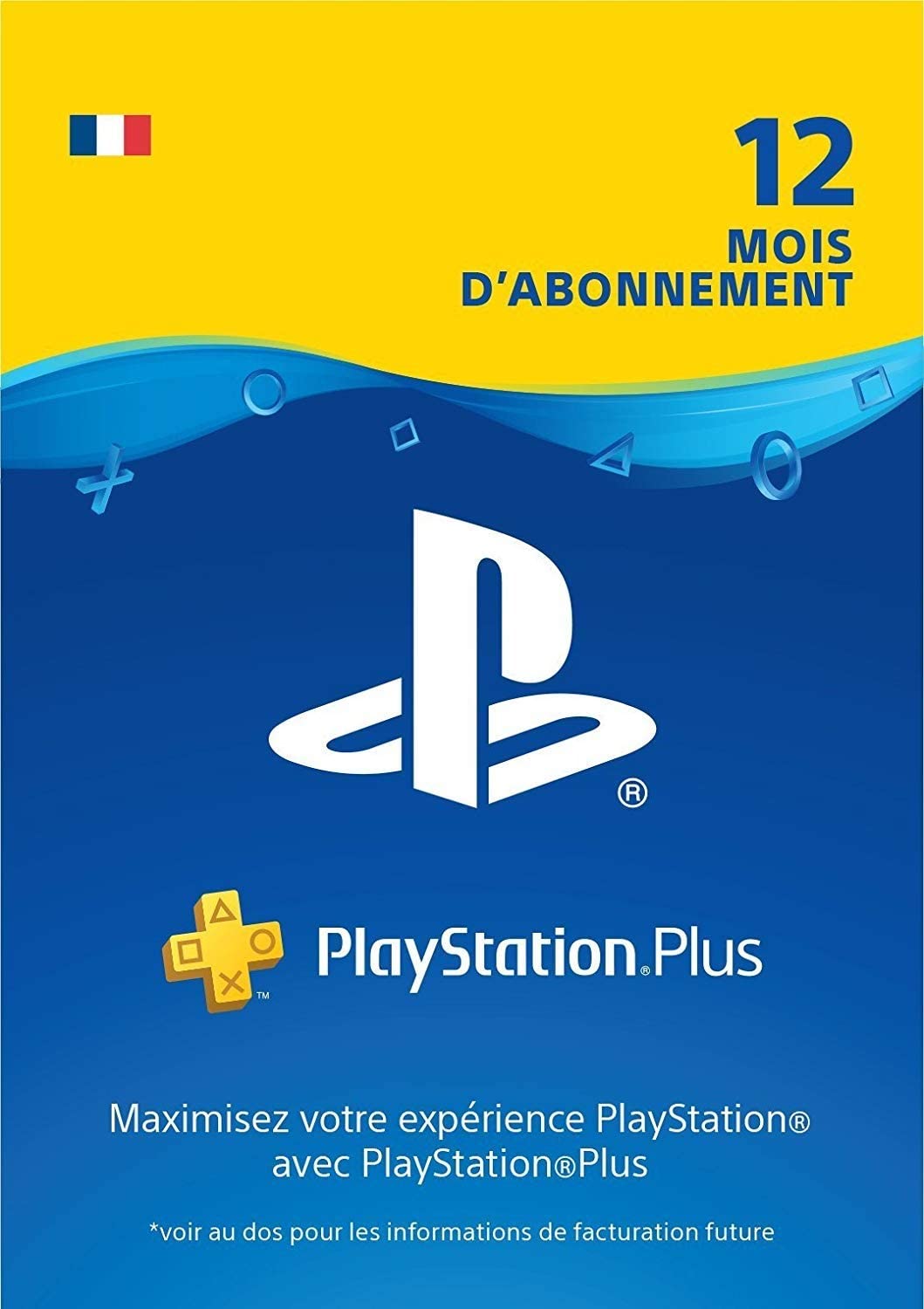 playstation plus 12 mois
