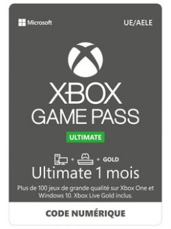 xbox game pass ultimate 1 mois